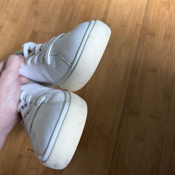 Rothy's The Lace Up Bright White Casual‎ Sneaker Womens 10.5 - Picture 9 of 15